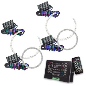 Ford Expedition Headlight Halo Kit - ORACLE Lighting - 2.0 Controller - ColorSHIFT - `03-`06